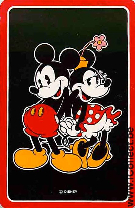 Single Swap Playing Cards Disney Mickey Mouse (PS13-56I)