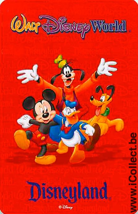 Single Swap Playing Cards Disney Mickey Mouse (PS08-44A)