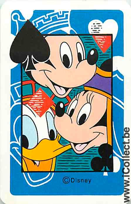 Single Swap Playing Cards Disney Mickey Mouse (PS02-06I)