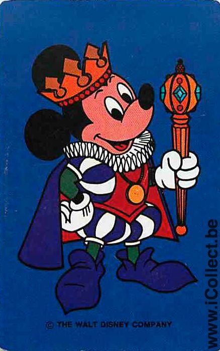 Single Swap Playing Cards Disney Mickey Mouse (PS02-12A)