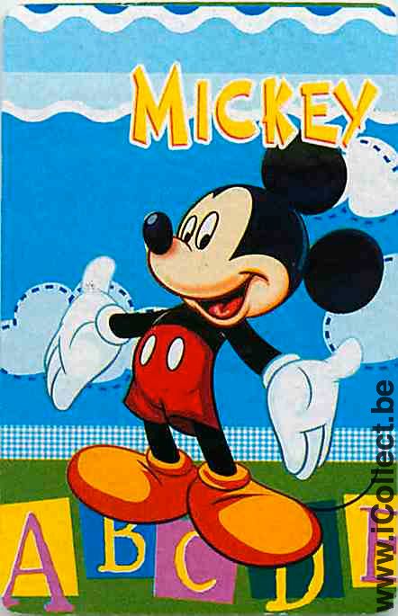 Single Swap Playing Cards Disney Mickey Mouse (PS09-05D)