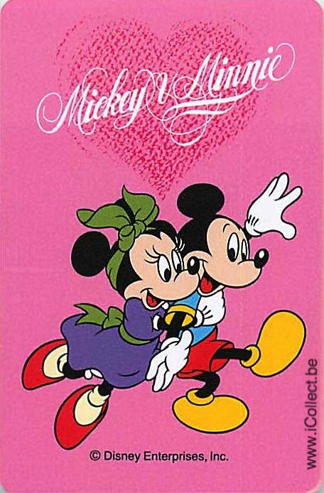 Single Swap Playing Cards Cartoons Mickey Mouse (PS12-08I)