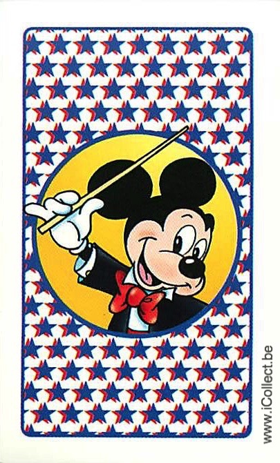 Single Swap Playing Cards Cartoons Mickey Mouse (PS12-11F)