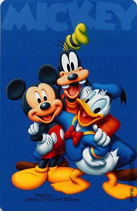 Single Swap Playing Cards Cartoons Mickey Mouse (PS12-25H)