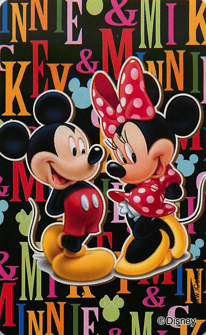 Single Swap Playing Cards Cartoons Mickey Mouse (PS03-52C)
