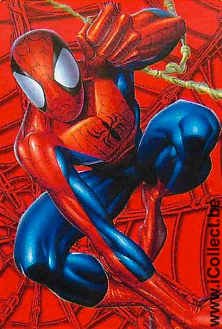 Single Playing Cards Cartoons Spiderman (PS08-44H)