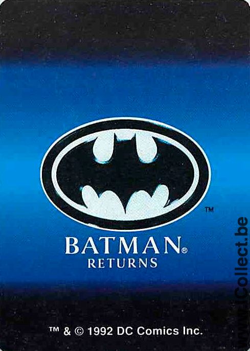 Single Playing Cards Cartoons Batman (PS08-46D)