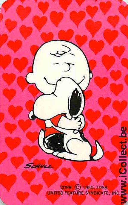 Single Swap Playing Cards Cartoons Snoopy (PS03-30F)