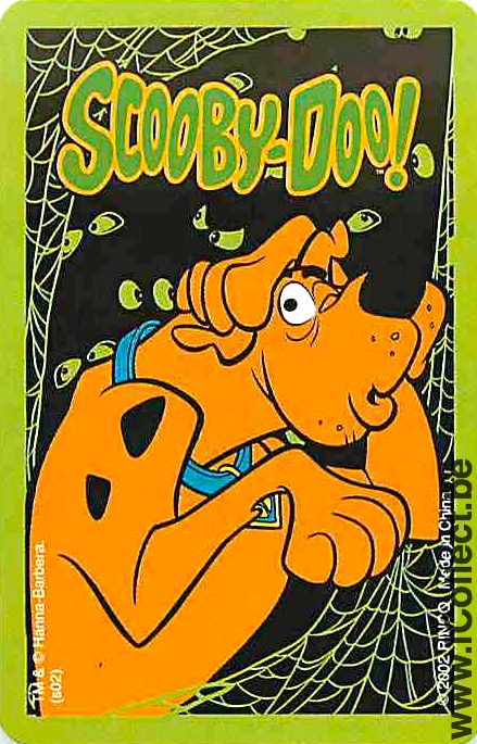 Single Playing Cards Cartoons Scooby-Doo (PS08-50H) - Click Image to Close