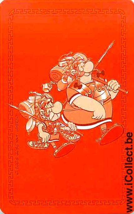 Single Playing Cards Cartoons Asterix (PS08-52B) - Click Image to Close