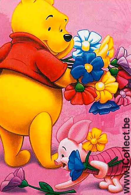 Single Swap Playing Cards Winnie the Pooh (PS04-19H)
