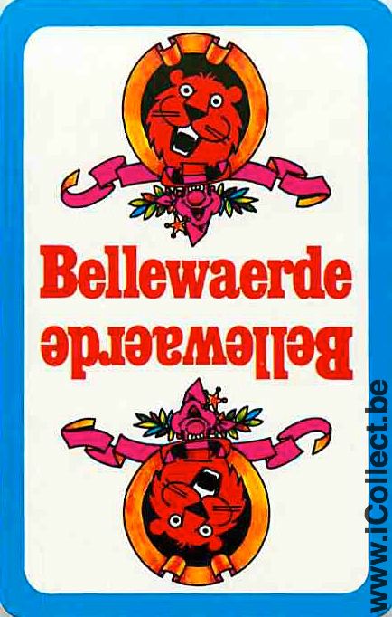 Single Swap Playing Cards Bellewaerde Park (PS09-18H) - Click Image to Close