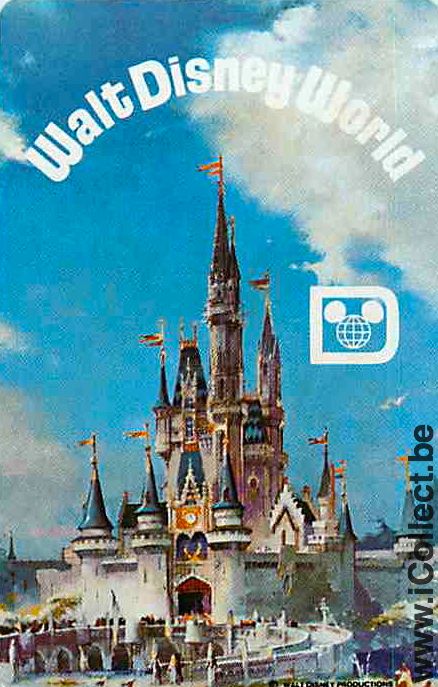 Single Swap Playing Cards Walt Disney World (PS06-08H)