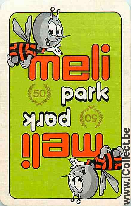 Single Playing Cards Cartoons Meli Park (PS14-07G)