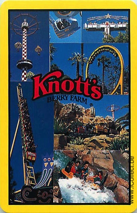 Single Swap Playing Cards Cartoons Knott's Berry Farm (PS18-53C)