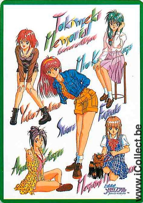 Single Swap Playing Cards Cartoons Manga (PS11-09I)