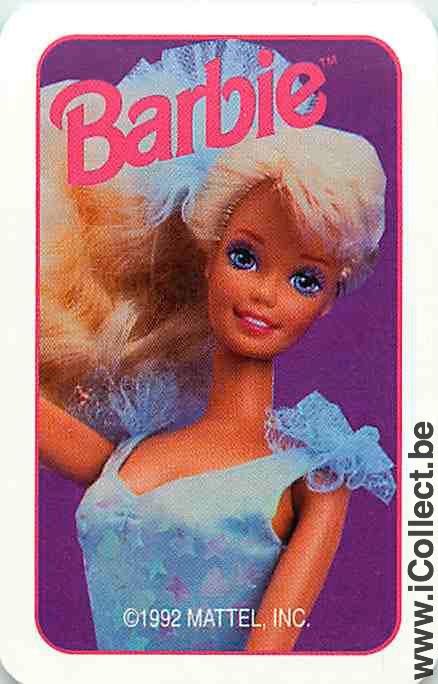 Single Swap Playing Cards Cartoons Barbie (PS09-24G)