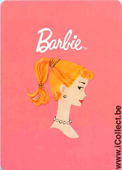 Single Playing Cards Cartoons Barbie (PS09-24I)