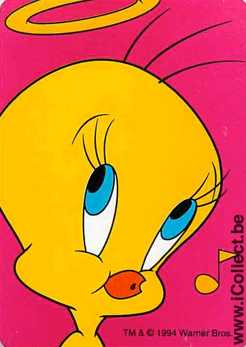 Single Swap Playing Cards Cartoons Tweety (PS09-25C) - Click Image to Close