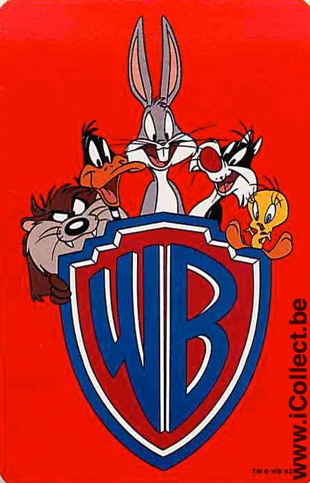 Single Playing Cards Cartoons Looney Tunes (PS09-25F) - Click Image to Close