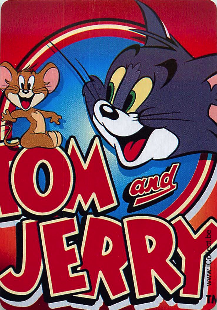 Single Swap Playing Cards Cartoons Tom & Jerry (PS07-31H)