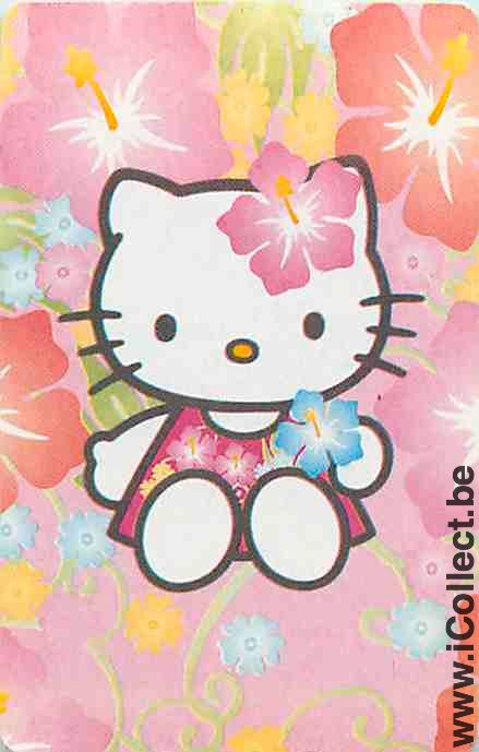 Single Swap Playing Cards Cartoons Kitty (PS09-26D)