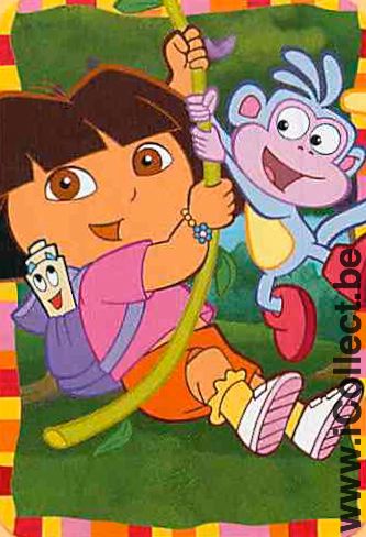 Single Playing Cards Cartoons Dora Explorer ***Mini*** (PS09-27D - Click Image to Close