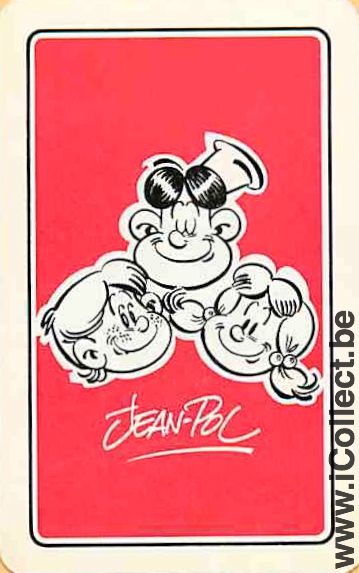 Single Playing Cards Cartoons Jean-Pol ***Mini*** (PS09-29A)