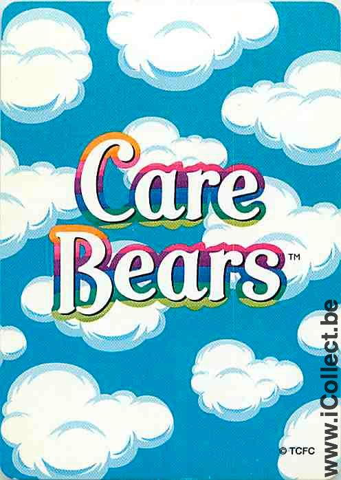 Single Playing Cards Cartoons Care Bears (PS09-30F)