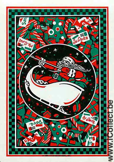 Single Swap Playing Cards Cartoons Santa Claus (PS09-31D) - Click Image to Close