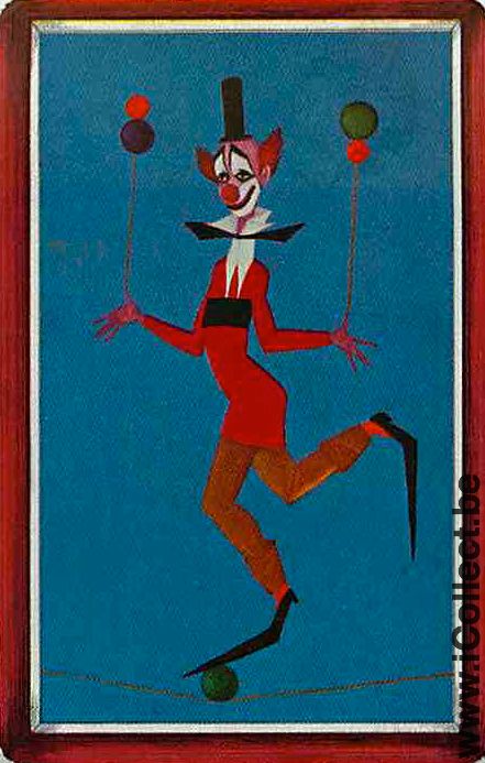 Single Swap Playing Cards People Clown (PS14-39B)