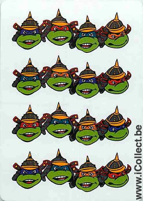 Single Swap Playing Cards Turtles Ninja (PS09-33B)