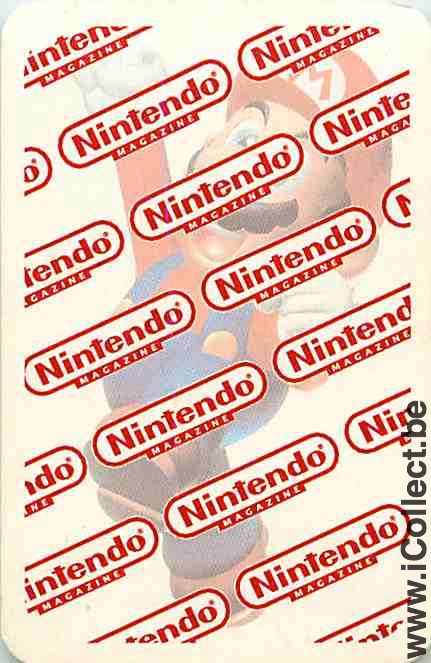 Single Playing Cards Cartoons Nintendo (PS09-33I) - Click Image to Close