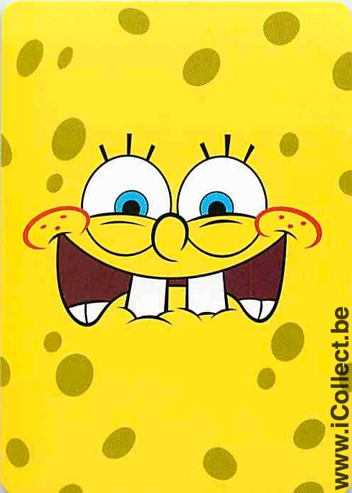 Single Swap Playing Cards Cartoons Sponge Bob (PS09-34D)