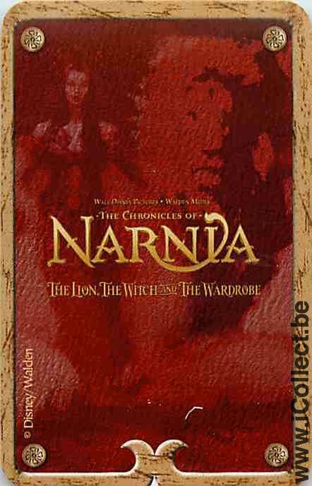 Single Playing Cards Cartoons Narnia (PS09-35B) - Click Image to Close