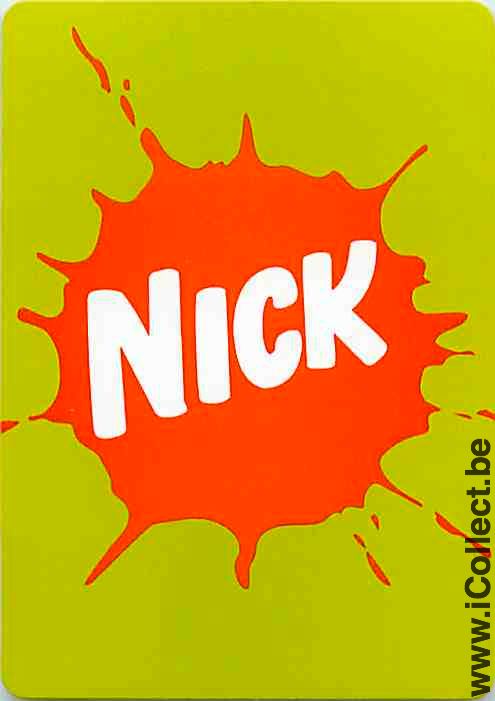 Single Playing Cards Cartoons Nickelodeon (PS09-36C)