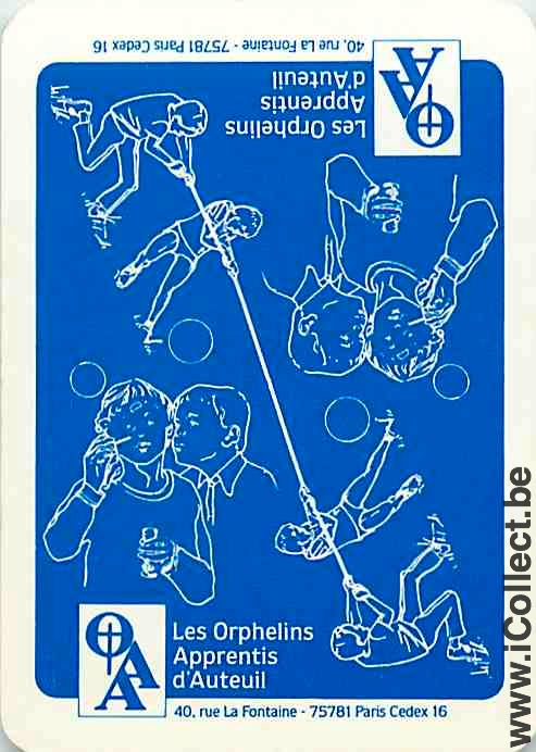 Single Playing Cards Cartoons Orphelins (PS09-36E) - Click Image to Close