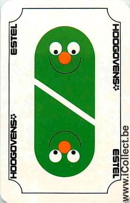 Single Playing Cards Cartoons Hoogovens Estel (PS11-08A)