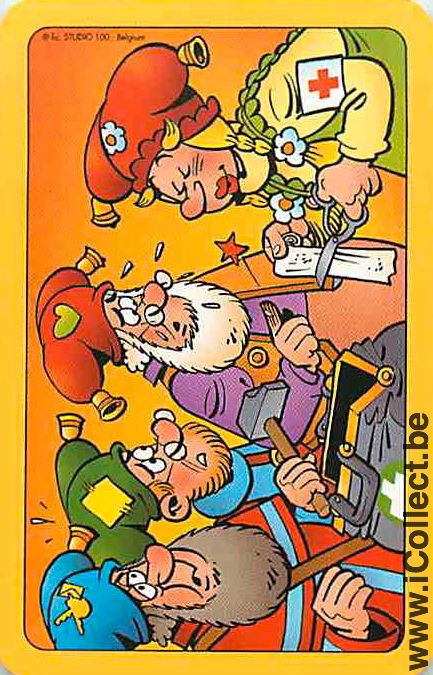 Single Playing Cards Cartoons Popsaland (PS14-09F)