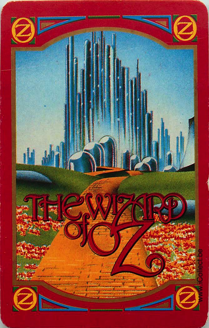 Single Swap Playing Cards Cartoons The Wizard of Oz (PS07-57B)