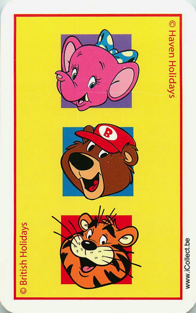 Single Swap Playing Cards Cartoons Haven Holidays (PS07-60B)