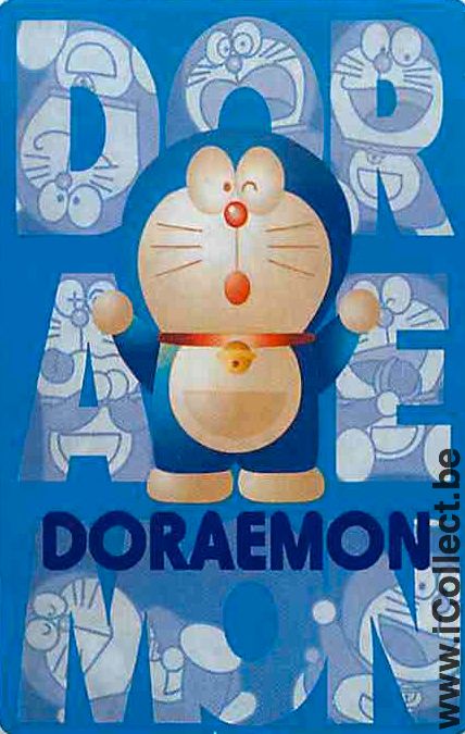 Single Playing Cards Cartoons Doraemon (PS12-49A) - Click Image to Close