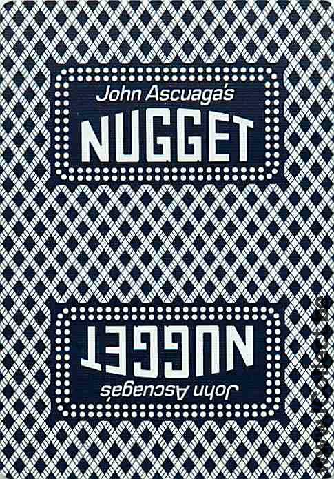 Single Playing Cards Casino Nugget Fallon (PS15-21G)