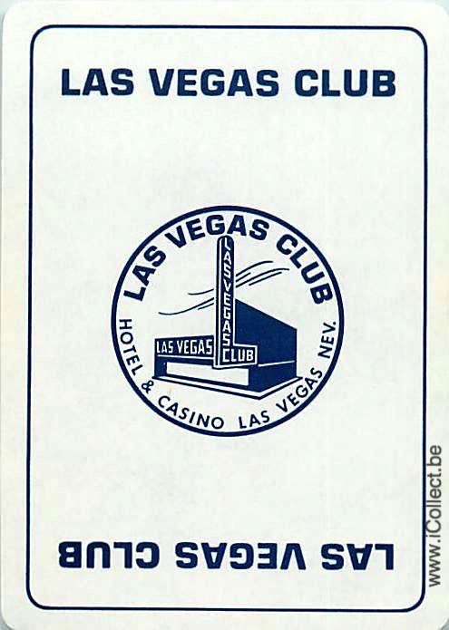 Single Swap Playing Cards Casino Las Vegas Club (PS19-31E)