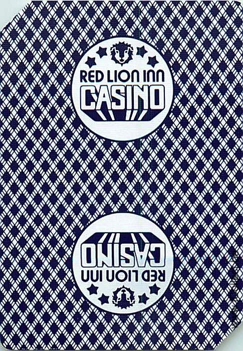 Single Swap Playing Cards Casino Red Lion Inn (PS21-21F)