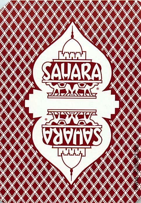 Single Swap Playing Cards Casino Sahara (PS19-36G)