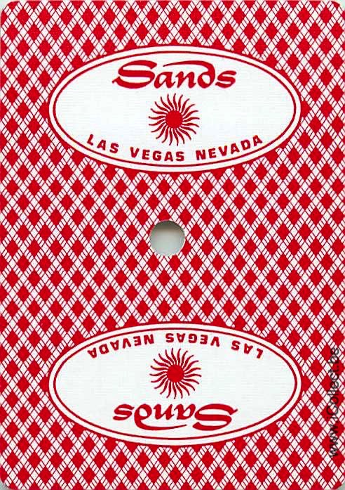 Single Swap Playing Cards Casino Sands (PS19-38C)