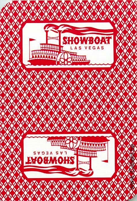 Single Swap Playing Cards Casino Showboat (PS21-11F)