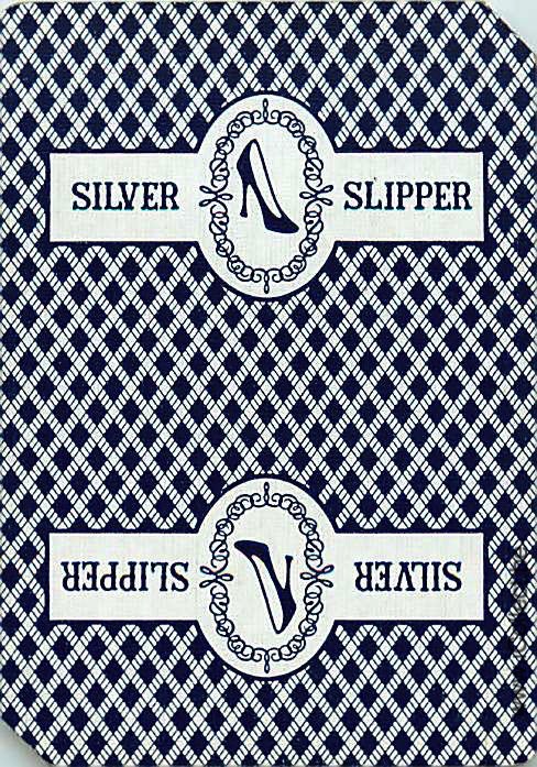 Single Swap Playing Cards Casino Silver Slipper (PS19-40D)