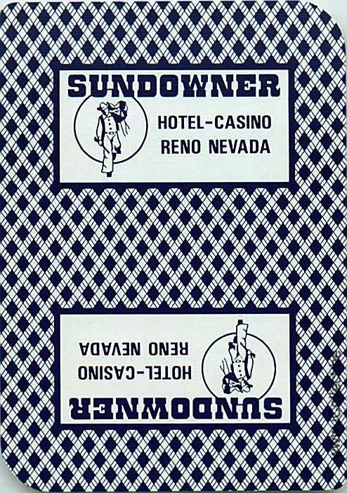 Single Swap Playing Cards Casino Sundowner (PS03-21A) - Click Image to Close